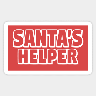 Santa's Helper Magnet